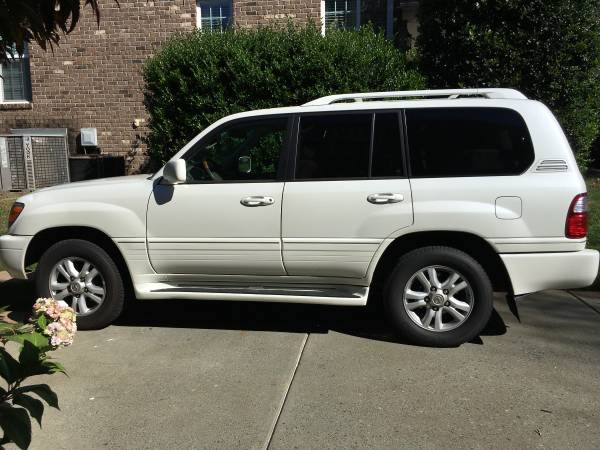 LEXUS LX470 2004 Pearl White - cars & trucks - by owner - vehicle... for sale in Concord, NC – photo 4