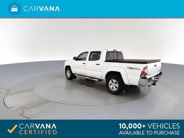 2013 Toyota Tacoma Double Cab PreRunner Pickup 4D 5 ft pickup WHITE - for sale in Chicago, IL – photo 8