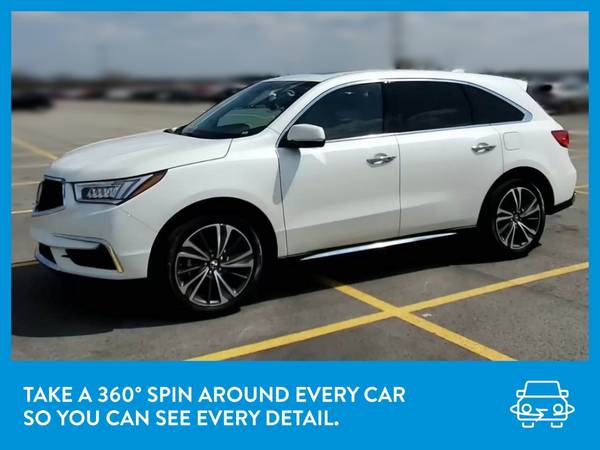2019 Acura MDX SH-AWD w/Technology Pkg Sport Utility 4D suv White for sale in Chaska, MN – photo 3