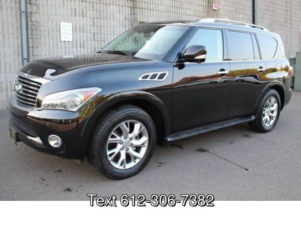 2011 INFINITI QX56 AWD LEATHER MOONROOF with - cars & trucks - by... for sale in Maplewood, MN – photo 12