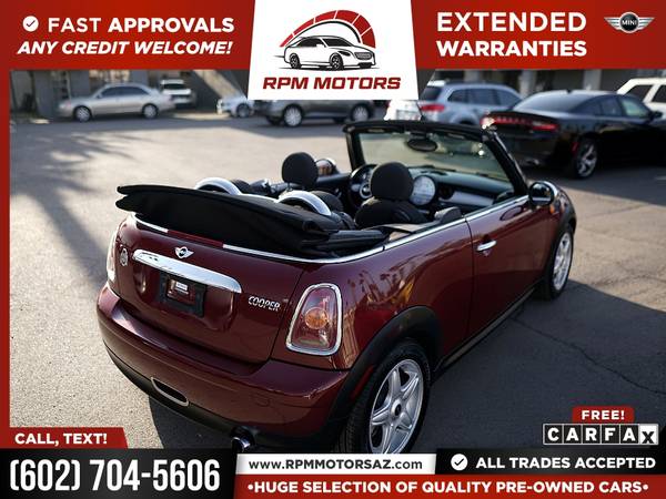 2010 Mini Cooper Convertible 6SPD 6 SPD 6-SPD FOR ONLY 142/mo! for sale in Phoenix, AZ – photo 8