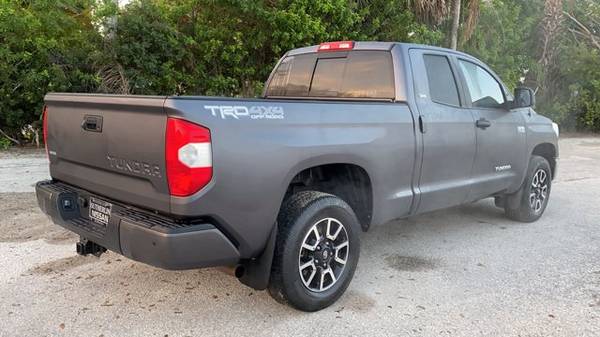 2018 Toyota Tundra 4WD SR5 pickup Gray - cars & trucks - by dealer -... for sale in Vero Beach, FL – photo 7