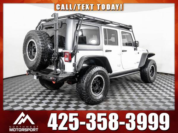 Lifted 2015 *Jeep Wrangler* Unlimited Rubicon 4x4 - cars & trucks -... for sale in Everett, WA – photo 5