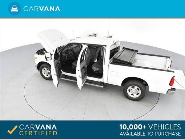 2011 Ford F250 Super Duty Crew Cab XLT Pickup 4D 6 3/4 ft pickup White for sale in Philadelphia, PA – photo 13
