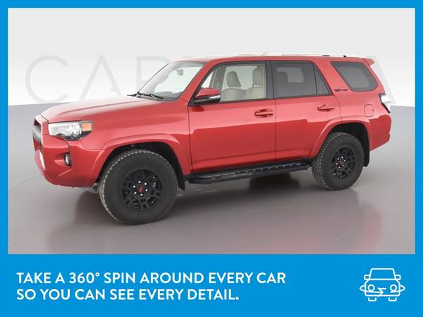 2018 Toyota 4Runner TRD Off-Road Premium Sport Utility 4D suv Red for sale in Beaumont, TX – photo 3