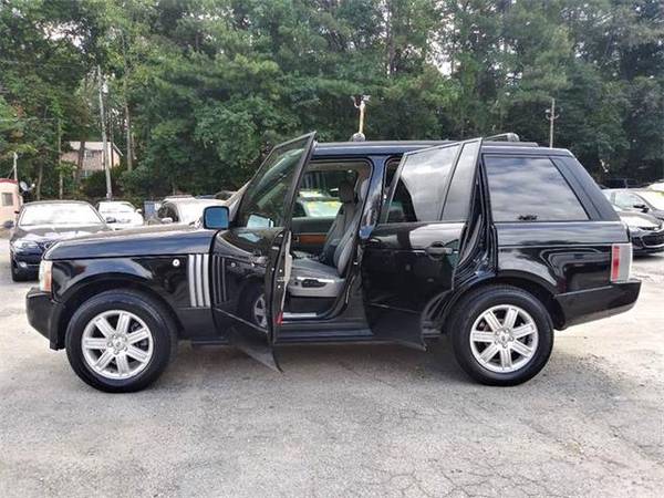 2008 Land Rover Range Rover SUV HSE 4x4 4dr SUV - Black for sale in Norcross, GA – photo 8