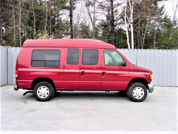 2000 FORD E 250 CONVERSION WHEELCHAIR VAN HANDICAP VAN - cars & for sale in Brentwood, NH – photo 2