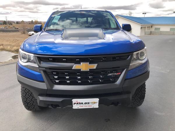 2018 Chevy Chevrolet Colorado 4WD ZR2 pickup Kinetic Blue Metallic for sale in Jerome, ID – photo 2
