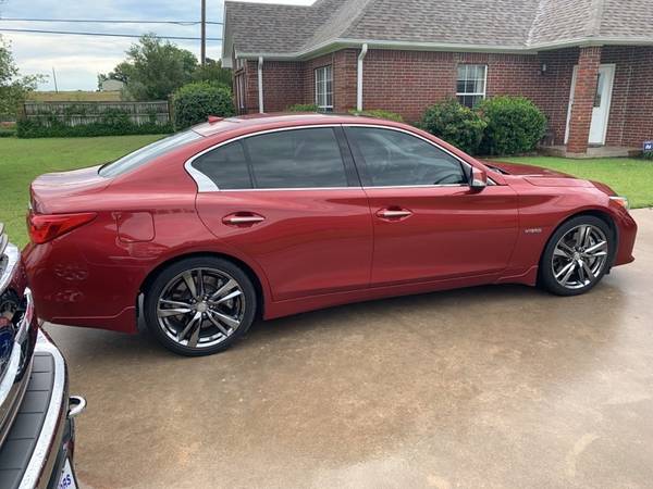 2015 Infiniti Q50S Hybrid - cars & trucks - by owner - vehicle... for sale in Collinsville, TX – photo 2