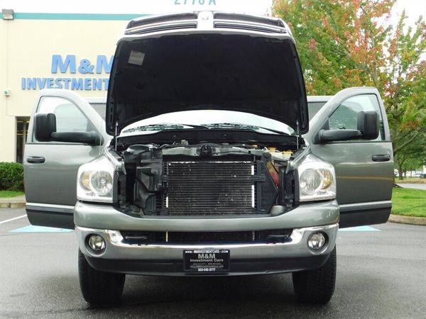 2007 Dodge Ram 2500 SLT MegaCab 4X4 6.7L Cummins Diesel / Excel Cond... for sale in Portland, OR – photo 23