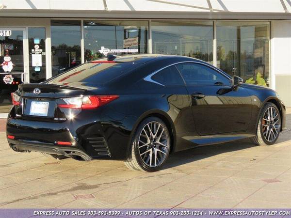 2017 Lexus RC 350 2dr Coupe - - by dealer - vehicle for sale in Tyler, TX – photo 6