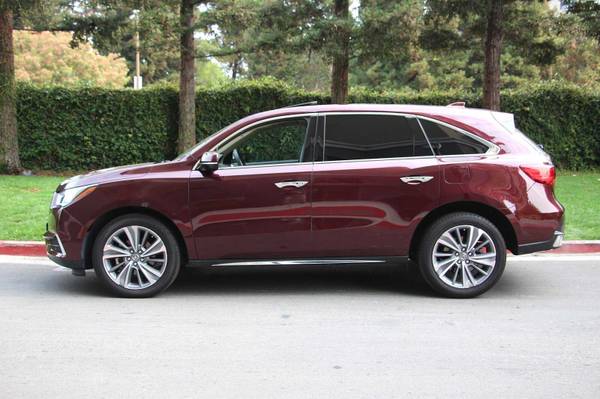 2017 Acura MDX 3.5L 4D Sport Utility 2017 Acura MDX Basque Red 3.5L... for sale in Redwood City, CA – photo 8