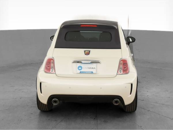 2018 FIAT 500c Abarth Cabriolet 2D Convertible White - FINANCE... for sale in Fresh Meadows, NY – photo 9
