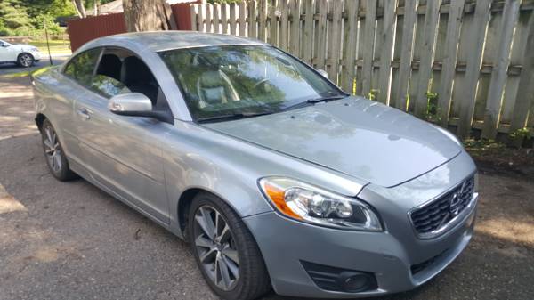 2012 Volvo C70 2dr Convertible. auto, loaded. Only 84K. Silver -... for sale in Chaska, MN – photo 2