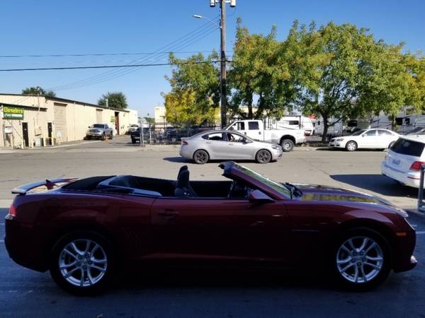 2014 Chevrolet Camaro 2dr Conv LT w/1LT , LOW MILES , CLEAN CARFAX ,... for sale in Sacramento , CA – photo 8