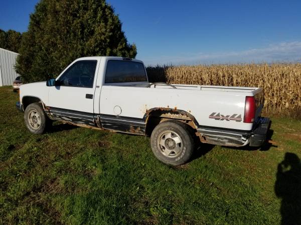1997 Chevy 1500 Reg Cab 4x4 5SPD for sale in Canton, WI – photo 3