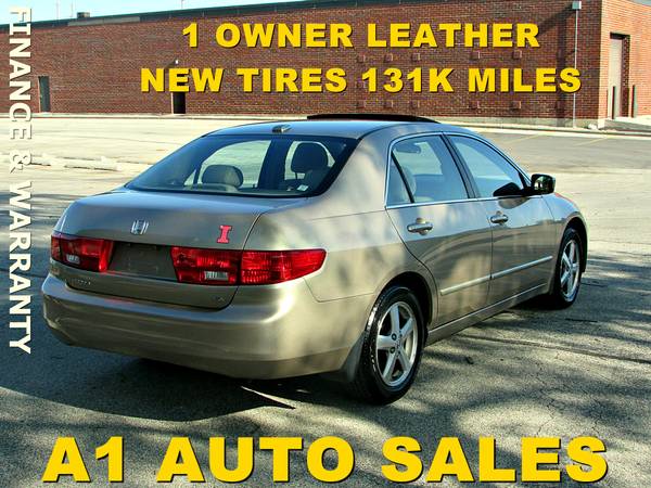 1 owner 2005 HONDA ACCORD EX-L 4cyl 131k warranty - cars & trucks -... for sale in Willowbrook, IL – photo 5