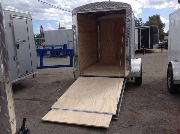 2020 Enclosed 5x8 Cargo Trailer with Ramp (82694) for sale in Wheat Ridge, CO – photo 3