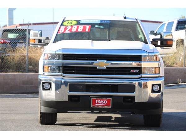 2016 *Chevrolet Silverado 2500HD* truck LTZ - White for sale in Paso robles , CA – photo 4