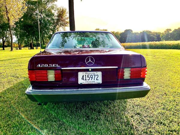 Classic 1988 Mercedes 420 SEL - cars & trucks - by owner - vehicle... for sale in Watertown, MN – photo 2