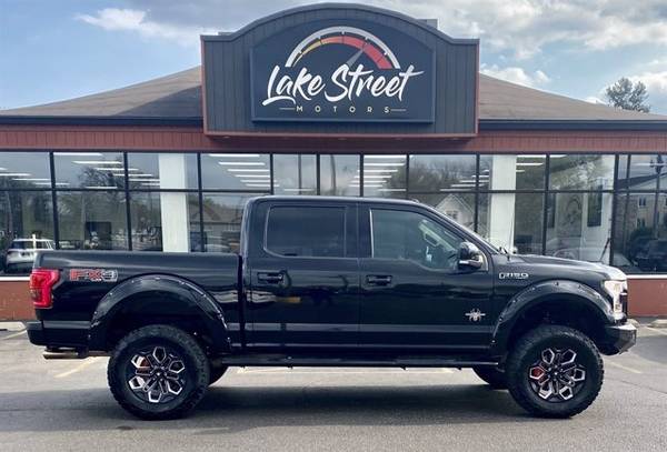 2016 Ford F-150 SUPERCREW BLACK WIDOW LIFTED - - by for sale in Grayslake, IL – photo 3