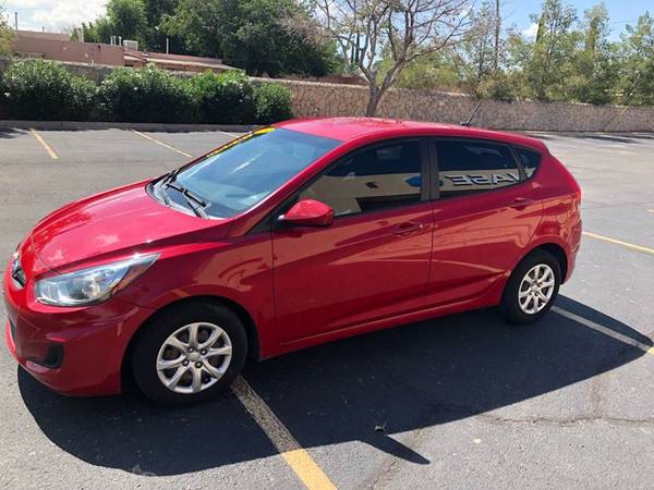 2013 HYUNDAI ACCENT GS, Red, 80k miles! hatchback! for sale in El Paso, TX – photo 4