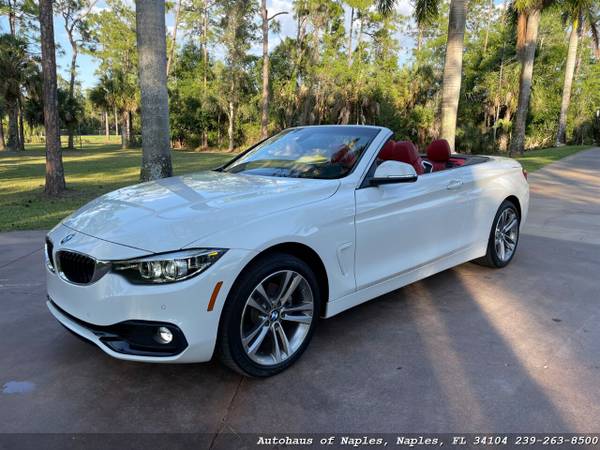 2018 BMW 430i X Drive with only 9, 754 miles! Hardtop Convertible! for sale in Naples, FL – photo 8