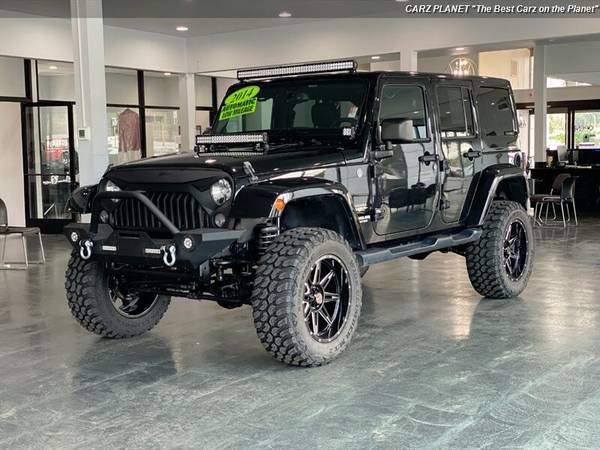 2014 Jeep Wrangler 4x4 Unlimited Sahara LIFTED RED SEATS 4WD JEEP... for sale in Gladstone, OR – photo 7