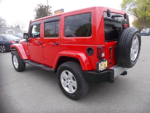 2011 Jeep Wrangler Unlimited 4WD 4dr Sahara - - by for sale in Cohoes, MA – photo 4