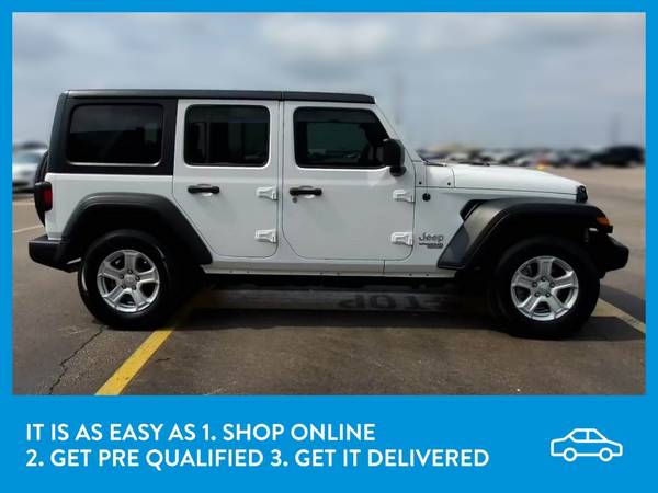 2019 Jeep Wrangler Unlimited Sport S Sport Utility 4D suv White for sale in Oakland, CA – photo 10