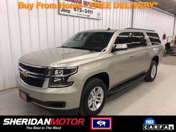 2015 Chevrolet Chevy Suburban LT Silver - SM76590C **WE DELIVER TO... for sale in Sheridan, MT – photo 3