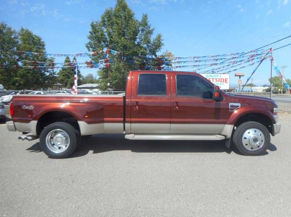 2008 FORD F450 KING RANCH CREWCAB 4X4 DUALLY DIESEL *NEW MOTOR* for sale in Anderson, CA