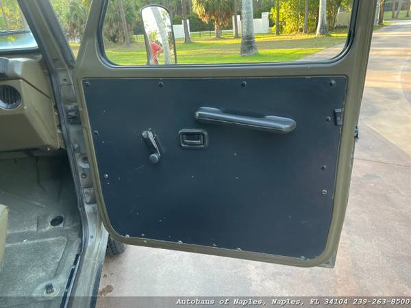 1989 Mercedes-Benz 230GE Puch G-Class HARD TOP! Swiss Army G-Wagon for sale in Naples, FL – photo 19