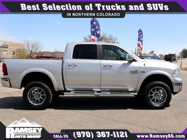 2012 Ram 1500 Crew Cab Laramie Longhorn Edition Pickup 4D 4 D 4-D 5 for sale in Greeley, CO – photo 3