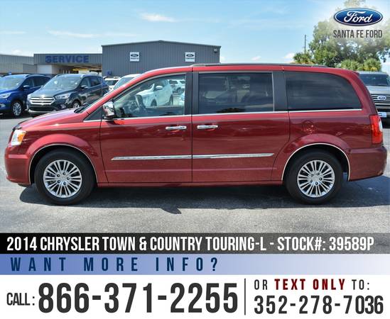 ‘14 Chrysler Town & Country *** Leather, Camera, Used Minivan *** for sale in Alachua, FL – photo 4