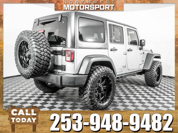 Lifted 2017 *Jeep Wrangler* Unlimited Sport 4x4 for sale in PUYALLUP, WA – photo 5