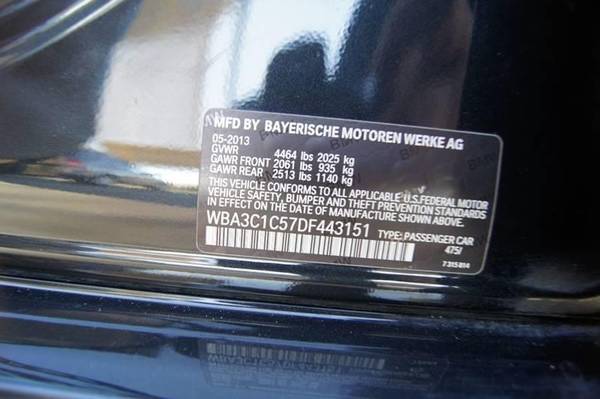 2013 BMW 3 Series 328i 55K LOW MILES LOADED WARRANTY FINANCING... for sale in Carmichael, CA – photo 14