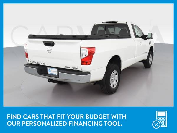 2017 Nissan TITAN XD Single Cab SV Pickup 2D 8 ft pickup White for sale in Indianapolis, IN – photo 8