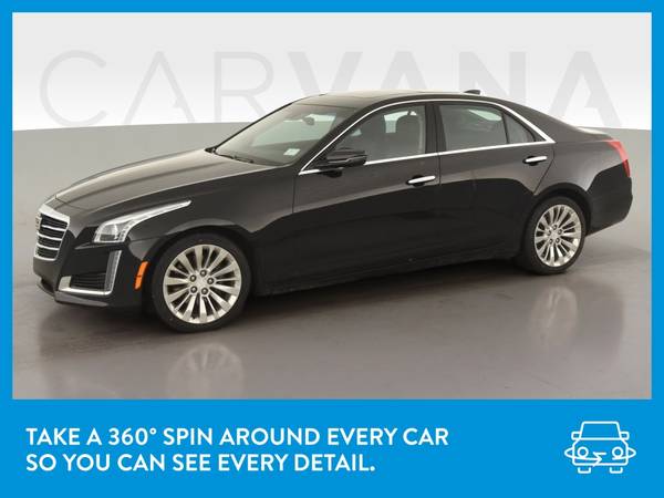2016 Caddy Cadillac CTS 2 0 Luxury Collection Sedan 4D sedan Black for sale in Chico, CA – photo 3