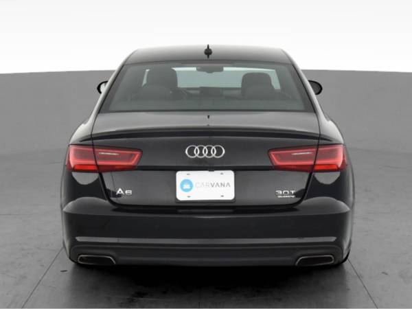 2017 Audi A6 3.0T Premium Plus Sedan 4D sedan Black - FINANCE ONLINE... for sale in Van Nuys, CA – photo 9