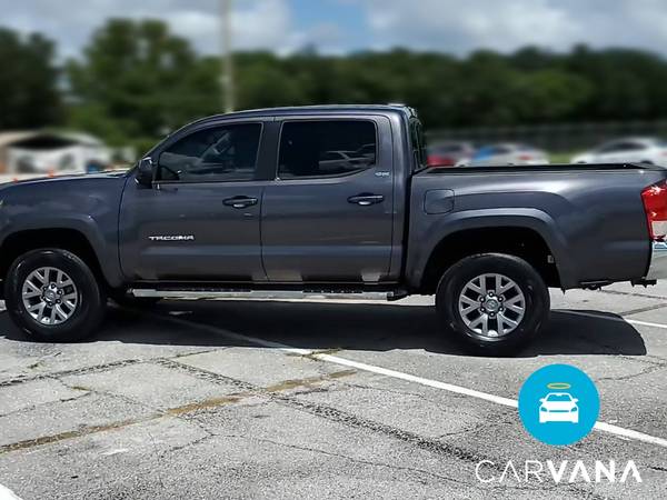 2017 Toyota Tacoma Double Cab SR5 Pickup 4D 5 ft pickup Gray -... for sale in Satellite Beach, FL – photo 5