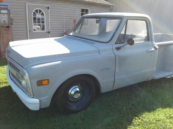 1969 Chevy C10 Long Bed Truck - cars & trucks - by owner - vehicle... for sale in Williamstown NJ 08094, NJ – photo 2