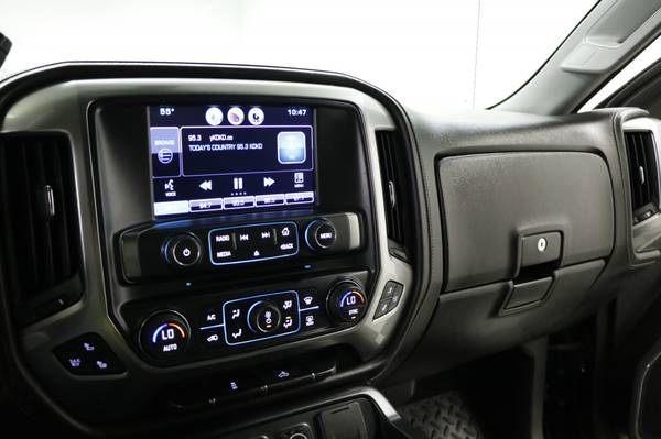 HEATED COOLED LEATHER Black 2015 Chevy Silverado 1500 LTZ 4X4 Crew for sale in Clinton, KS – photo 8