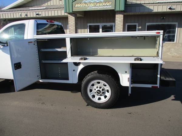 2012 chevrolet 3500 regular cab utility 4x4 only 67k miles clean 4wd... for sale in Forest Lake, WI – photo 6