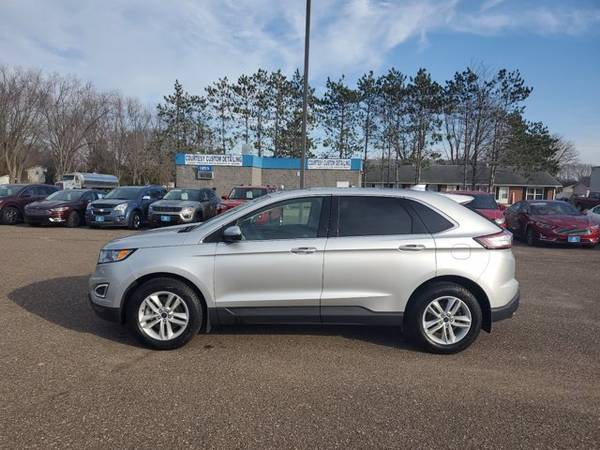 2018 Ford Edge SEL suv Silver - cars & trucks - by dealer - vehicle... for sale in Thorp, WI – photo 3
