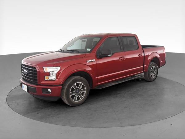 2016 Ford F150 SuperCrew Cab XLT Pickup 4D 5 1/2 ft pickup Red - -... for sale in Lancaster, PA – photo 3