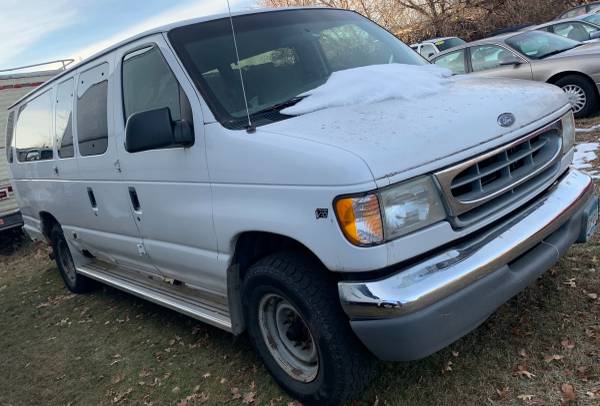 2002 Ford E350 Cargo Van - cars & trucks - by dealer - vehicle... for sale in Cambridge, MN – photo 2