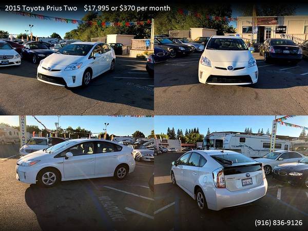 2015 Toyota *Prius* *Two* Hybrid for only $14,495 or $298 per month for sale in Rancho Cordova, CA – photo 12