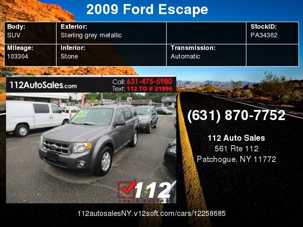 2009 Ford Escape XLT for sale in Patchogue, NY – photo 22