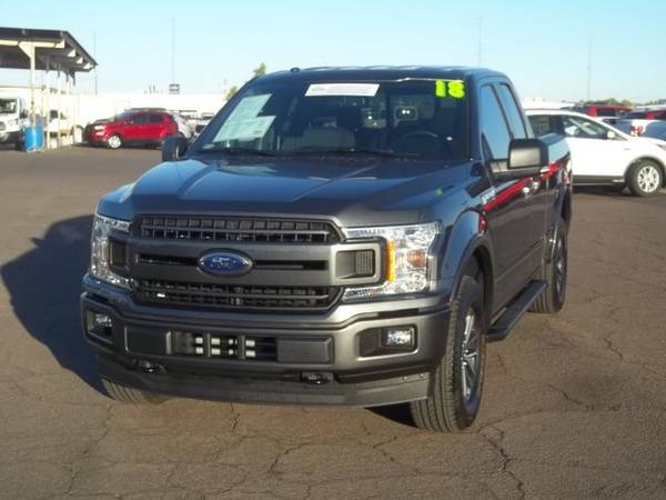 2018 Ford F-150 XLT Super Cab 4WD Gray for sale in Glendale, AZ – photo 7